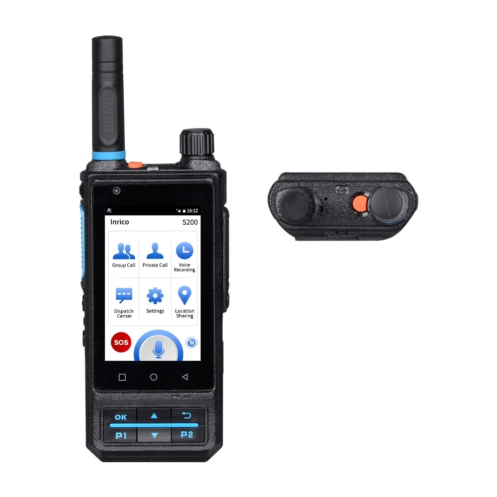 4G Android POC เครือข่ายวิทยุ S200 LTE/WCDMA/GSM POC Zello ยาวระยะทาง S200 เครือข่ายวิทยุ