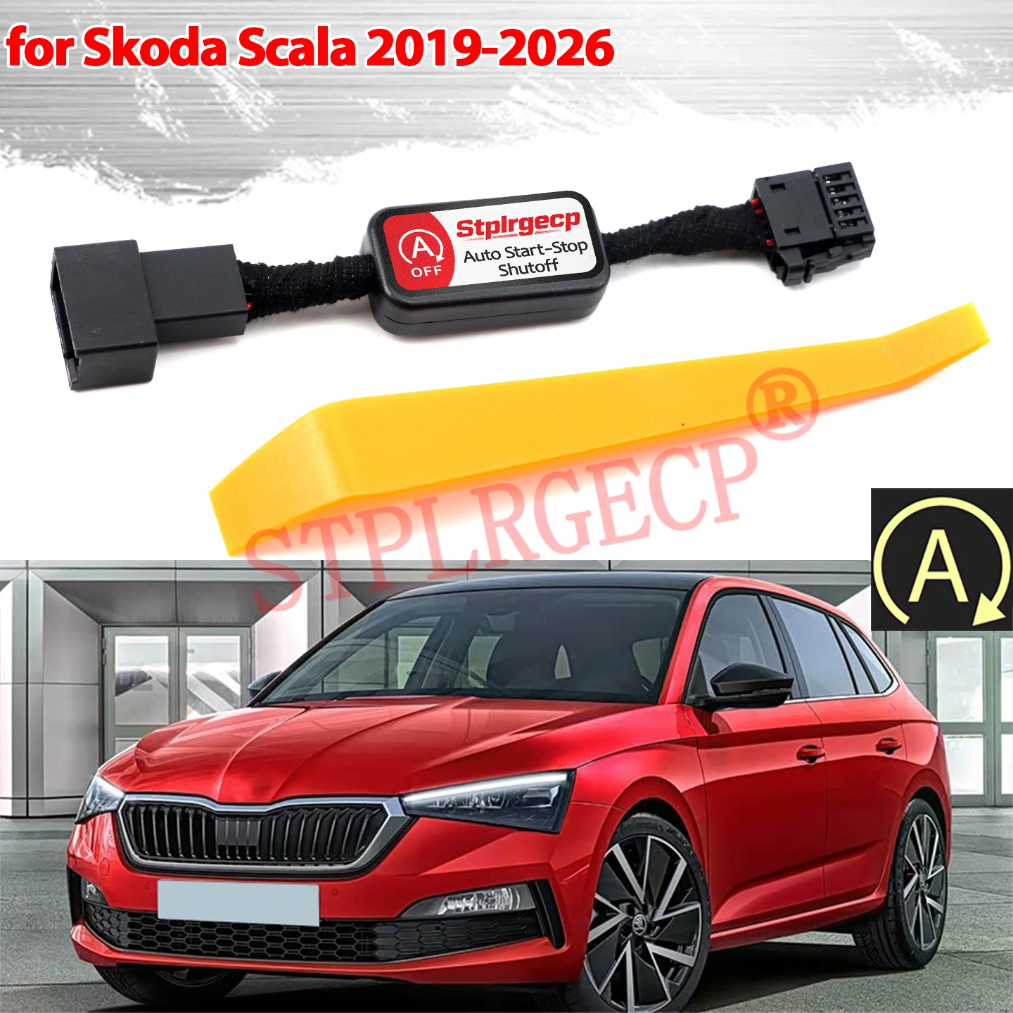Auto Canceller Automatic Stop Start Engine System Eliminator Closer Cable for Skoda Scala 2019 2020 2021 2022 2023-2026