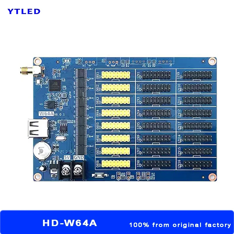 

Huidu W64A HD-W64A LED Sign Controller Single & Dual Color LED Control System