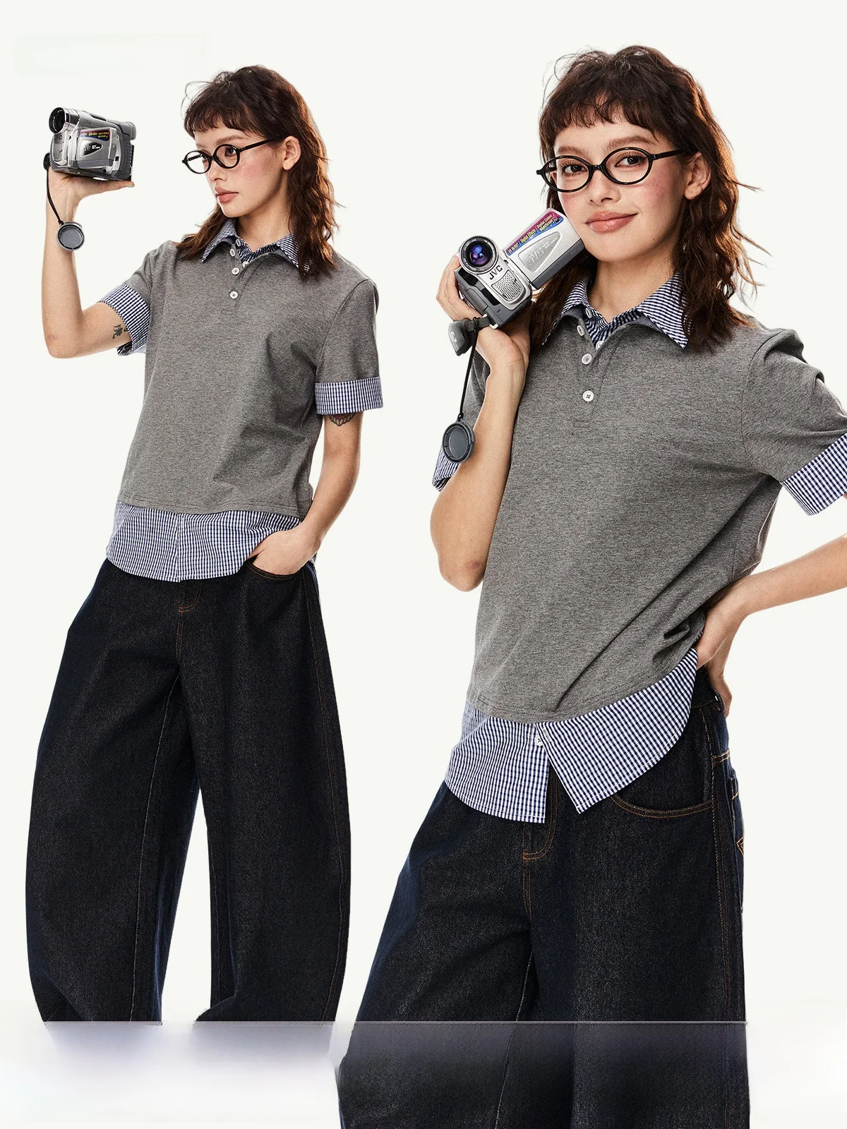 

EZEK American Sle ort Sve Ne T-irt Women's Summer New Faion oulder Top Color Blo Print Cotton Blend