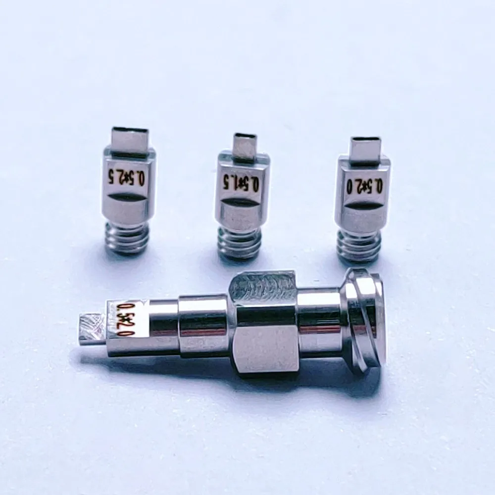 SY Dispensing needle Flat precision split needle Stainless steel dispensing nozzle