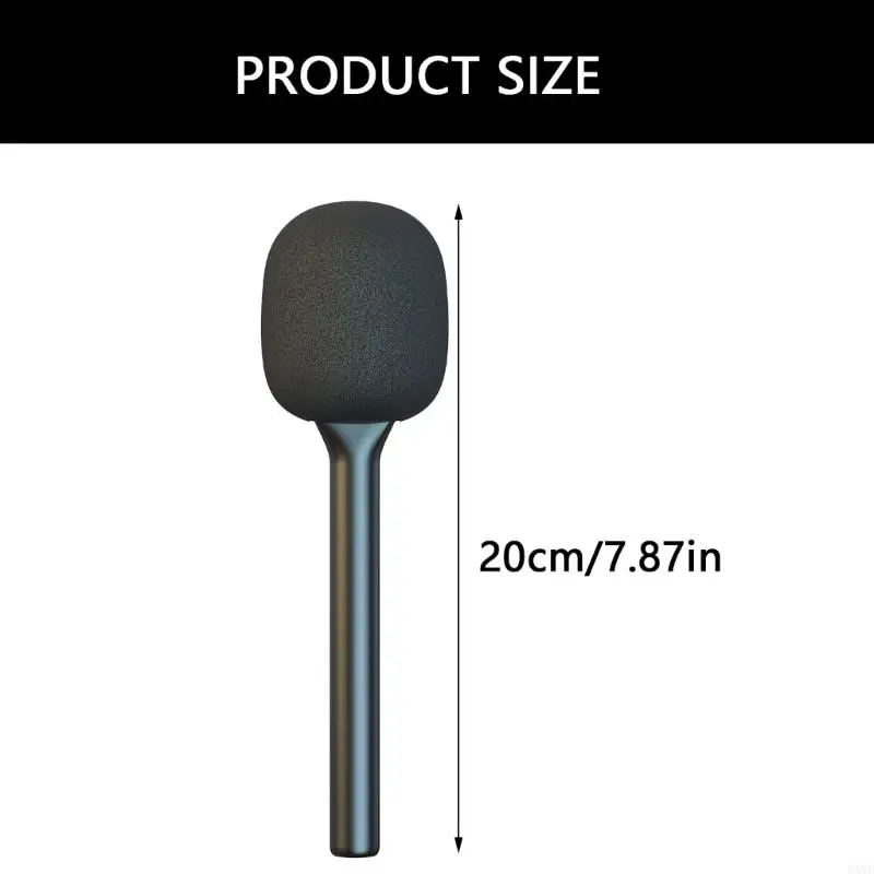 MultiPurpose Plastic Interviews Mic Adapter Durability Plastic Body
