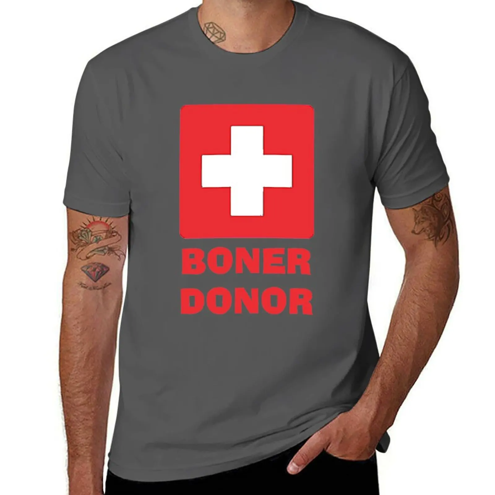 

Boner Halloween Hubie Donor T-Shirt Graphic Print Short Sleeve T-Shirt