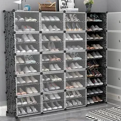 Hallway Shoe Cabinet Racks Organizers Storage Bedroom Closets Mobile Box Display Shoe Shelf Cupboard Sapateira Hall Furniture