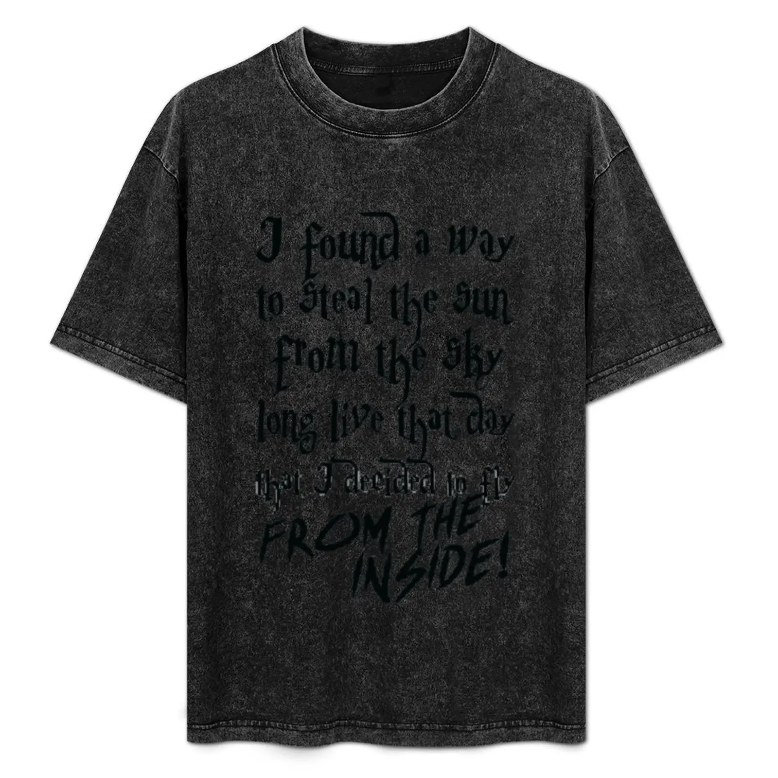 

Fly from the insided T-Shirt football t shirt quick drying funny shirt cotton Men's t shirts