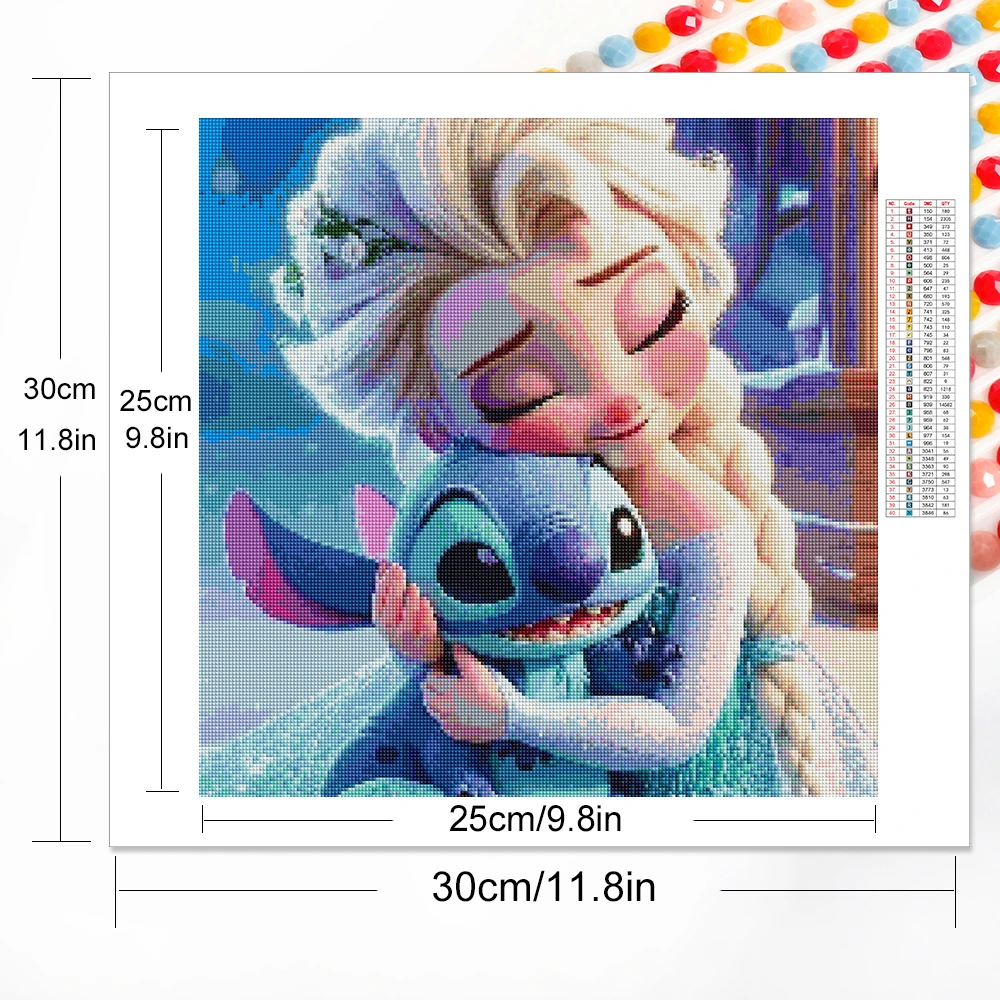 Disney Diamond Embroidery Aisha Princess Picture Of Rhinestones Painting AB Drill Stitch Mosaic Full Round 5D DIY Wall Art