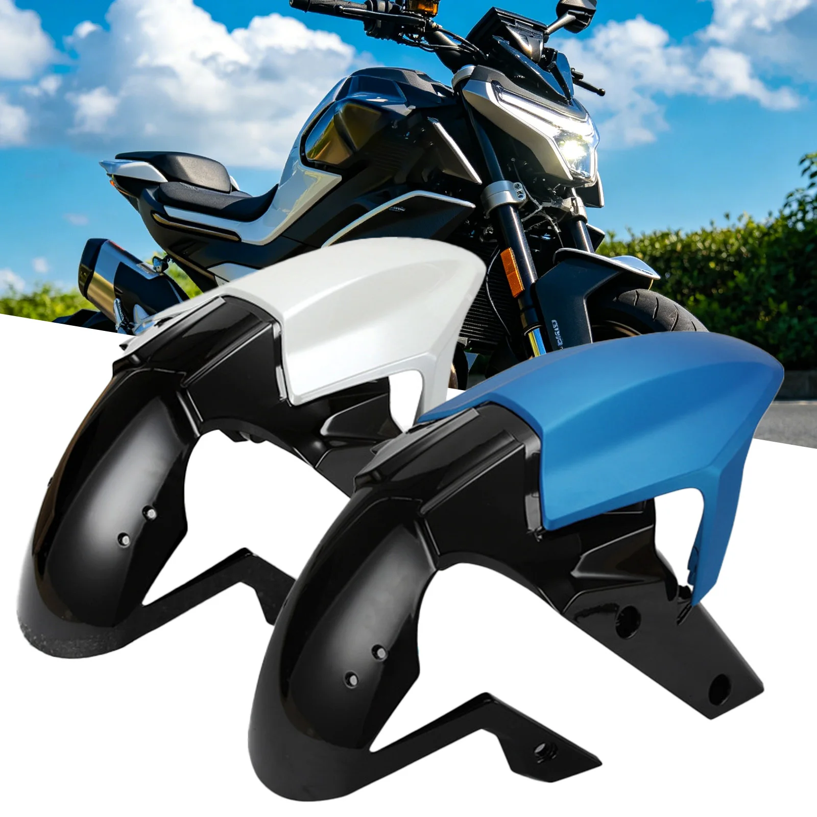 

For CFMOTO 400nk CF400-B 650nk CF650-7c 400 650 NK Motorcycle Front Mudguard Fender Splash Guard Protector Cover Body Mudguards