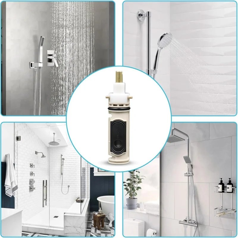 1222 Replacement Cartridge Compatible One-Handle PosiTemp Faucets Replacement Compatible with 1222 Shower Valve