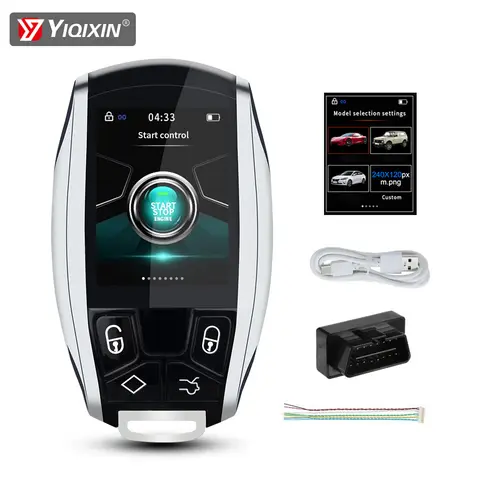 B-One 수정 된 LCD 화면 Bentley BMW Benz Audi KIA 현대 닛산 도요타 VW 포드 obd 편안한 항목 용 스마트 원격 자동차 키
