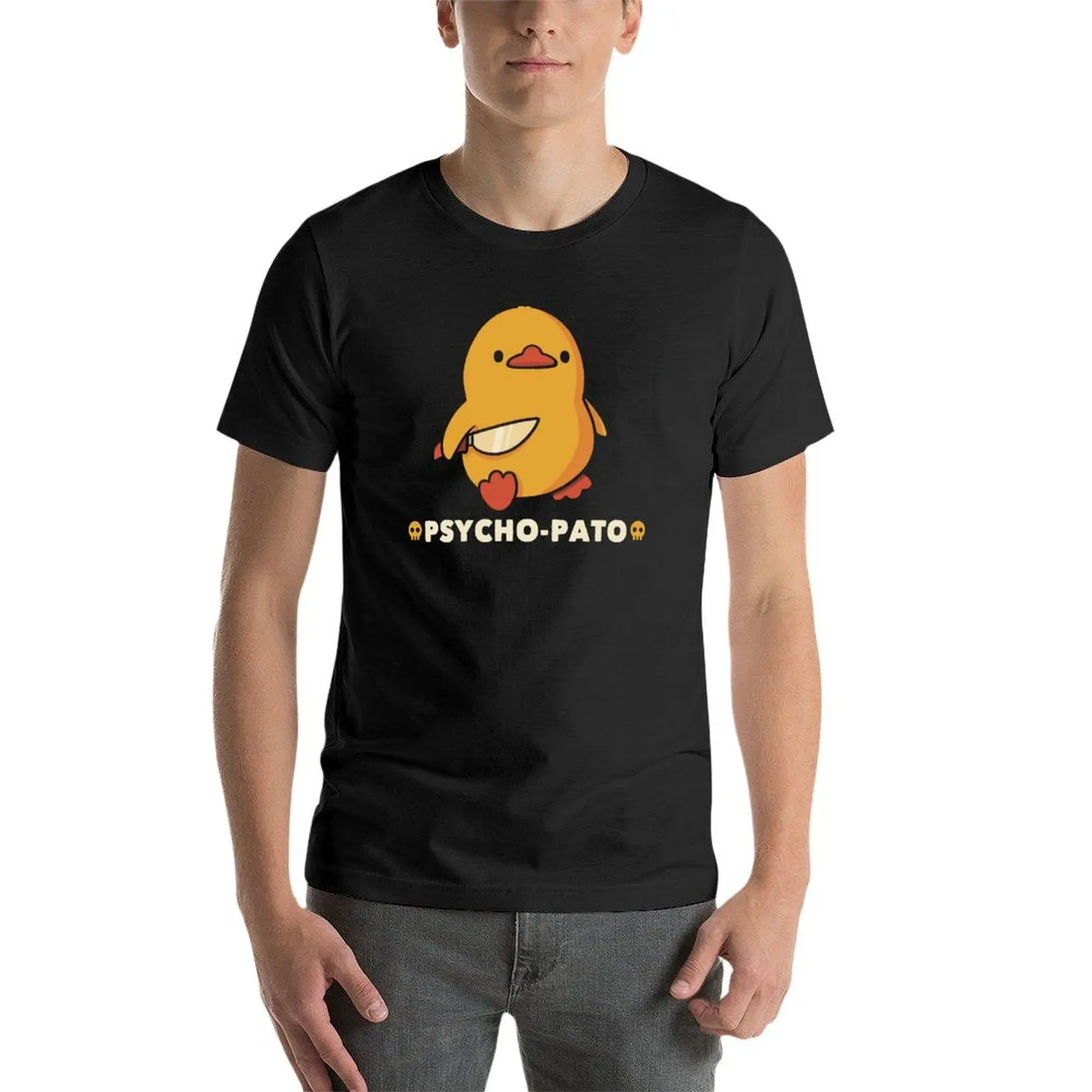 Psycho-Pato Funny Duck by Tobe Fonseca T-Shirt kawaii clothes new edition t shirts for men graphic image 4