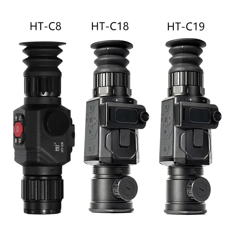 HTI 640*512/384*288 Pixels C8/C18/C19 Infrared Thermal Imaging Camera Outdoor Monocular Telescope Night Vision for Hunting