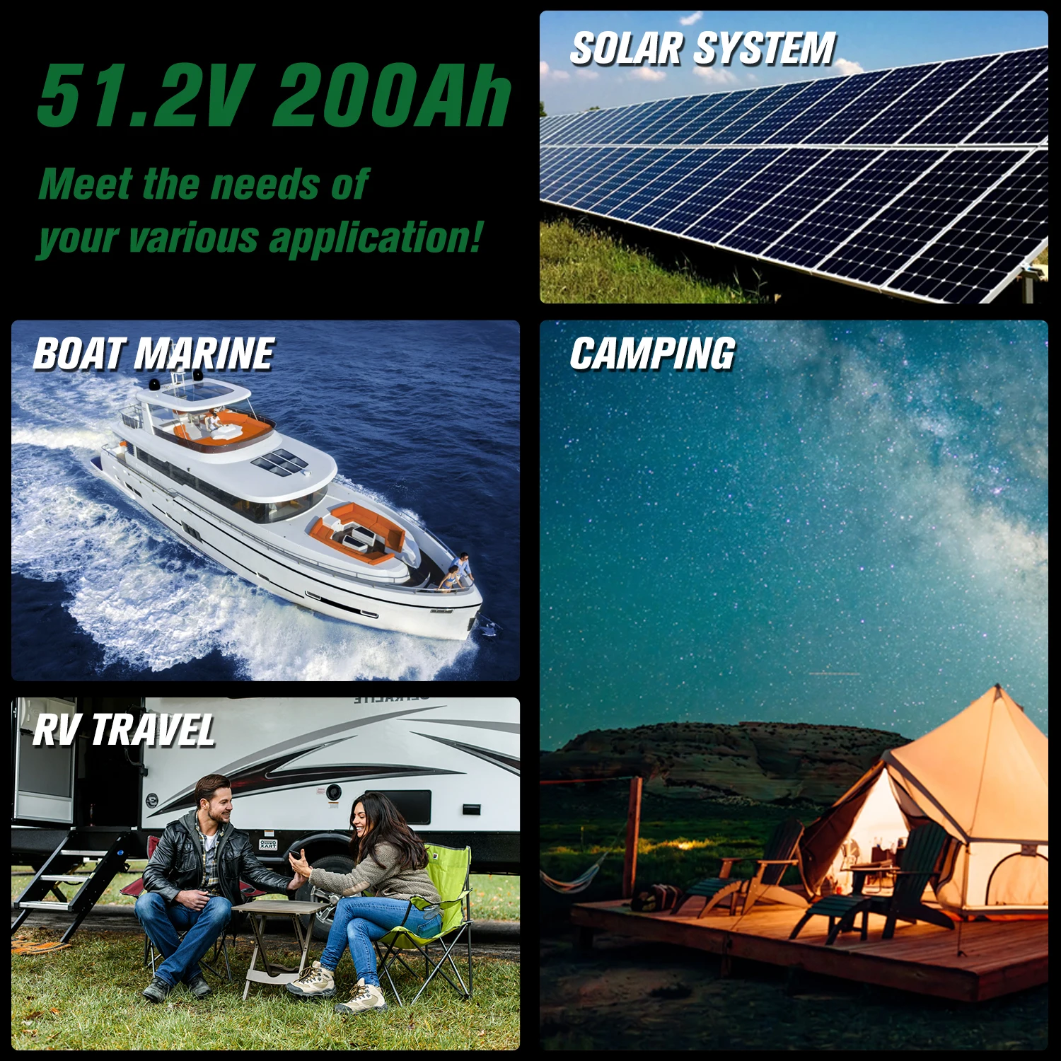 PL الاتحاد الأوروبي الأسهم 48 فولت LiFePo4 بطارية 100AH 200AH 300Ah بطارية حزمة 5KWH 10KWH ليثيوم فوسفات الحديد BMS 16S 51.2 فولت تخزين الطاقة #5