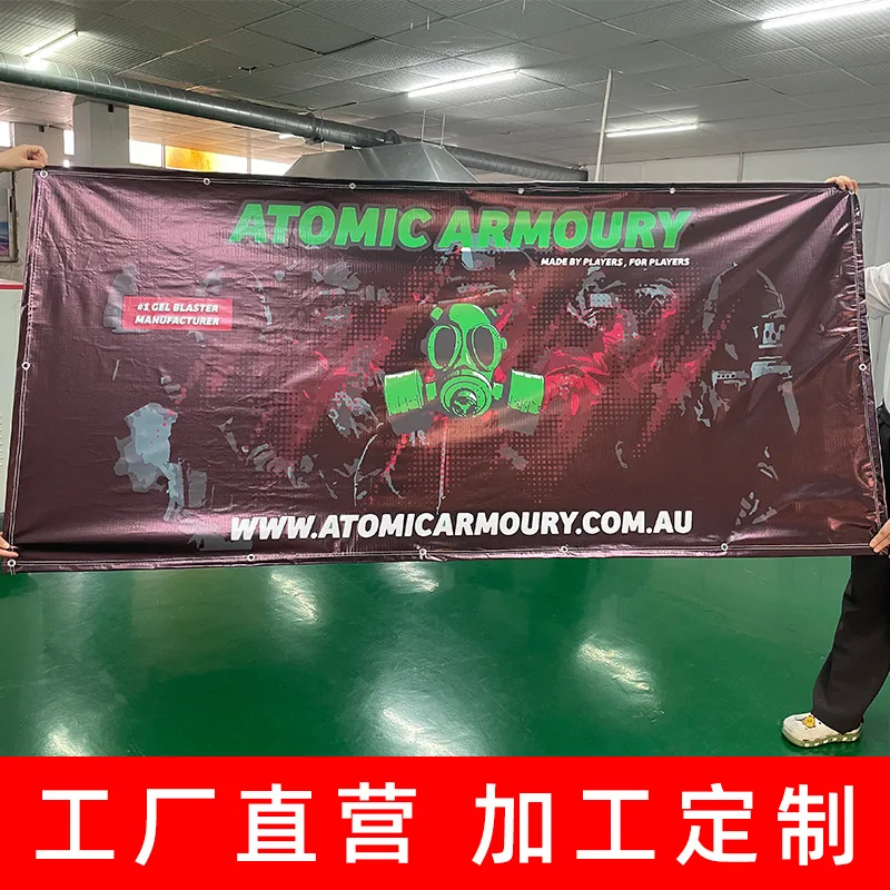 Bandeira Personalizada em Cetim com Estampa para Esportes ao Ar Livre com Ilhoses de Latão, Bandeira Personalizada com Logotipo da Empresa para Decoração de Festas