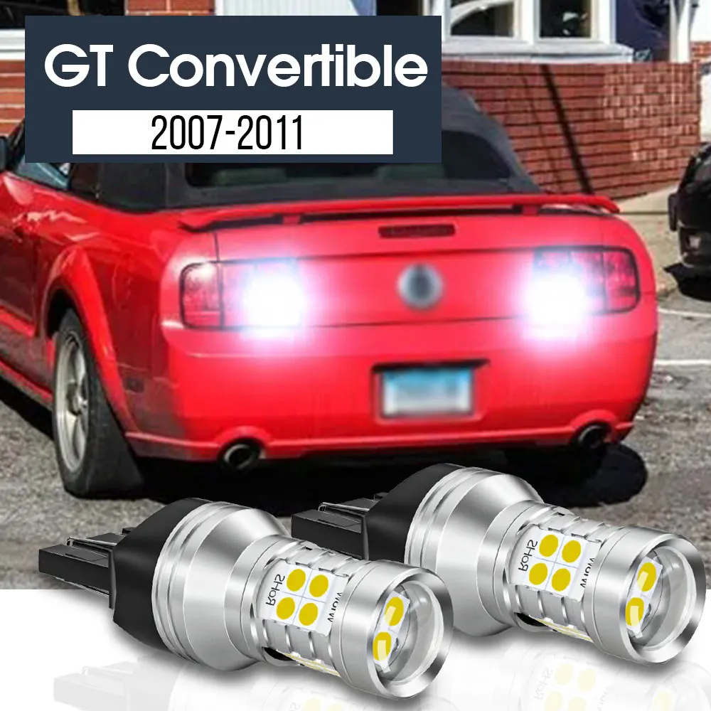 

2pcs LED Backup Light Reverse Lamp Blub Canbus Accessories For Opel GT Convertible 2007 2008 2009 2010 2011