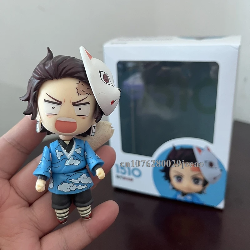 

In Stock #1510 Demon Slayer Kamado Tanjirou Final Selection Q Version Action Figure Model Movable Figure Collection Gifts