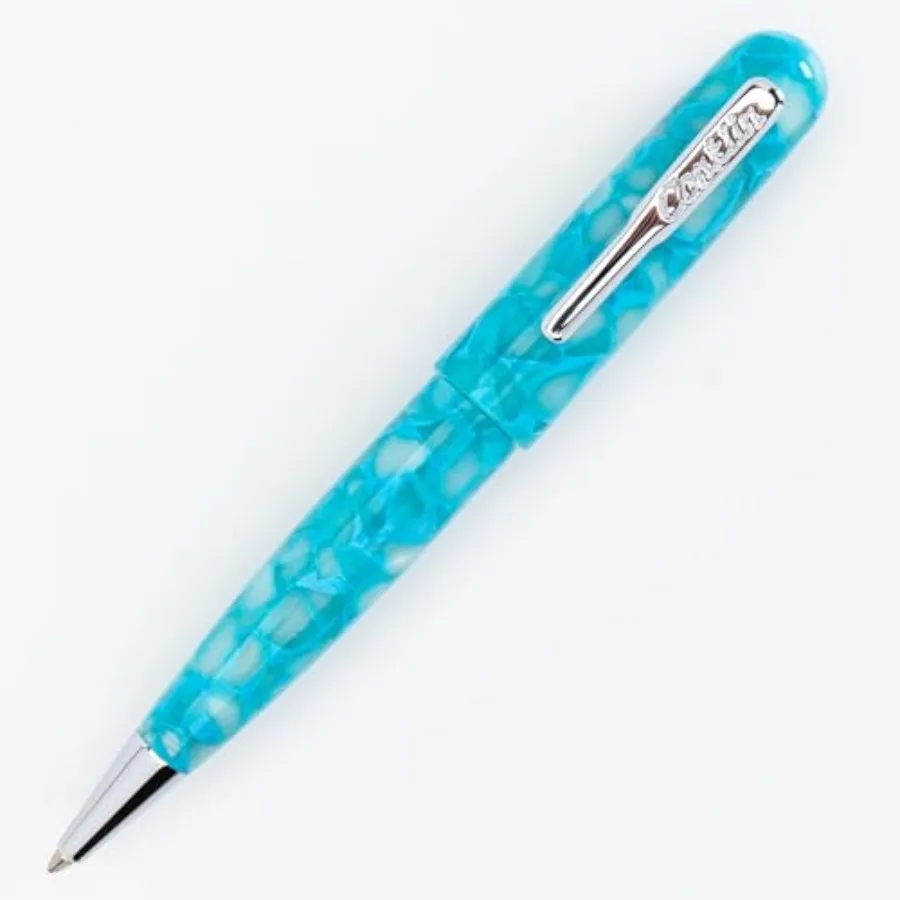 

All American Ballpoint Pen Turquoise Serenity Special Edition with Standard Parker-Style Blue Refill Luxury Writing Pen Gift fo