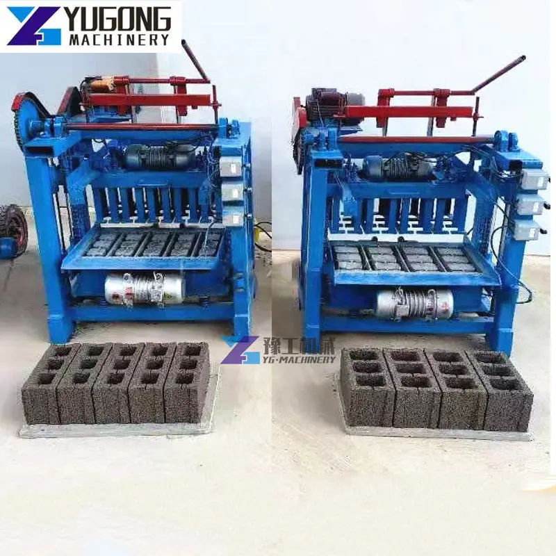 Fly Ash Block Bricks Making Machine Automatic Brick Machine Interlocking Concre Cement Hollow Block Maker Machine for Sale