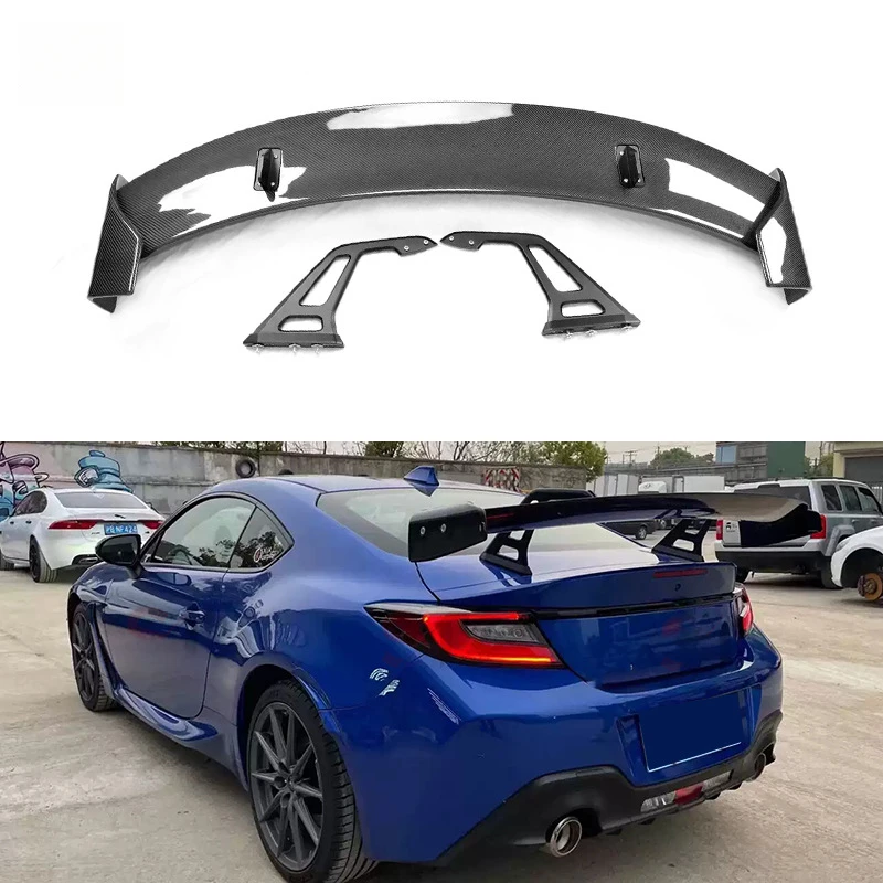 

Suitable GR86 GT86 Carbon Fiber BRZ Fixed Wing Universal Spoiler Modification