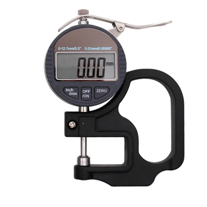 0.01Mm Electronic Thickness Gauge 12.7Mm Digital Micrometer Thickness Meter Micrometro Thickness Tester