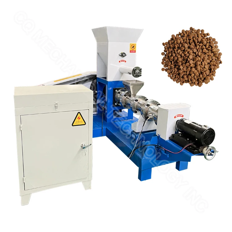 

Extruder for floating direct animal fish feed making machine price