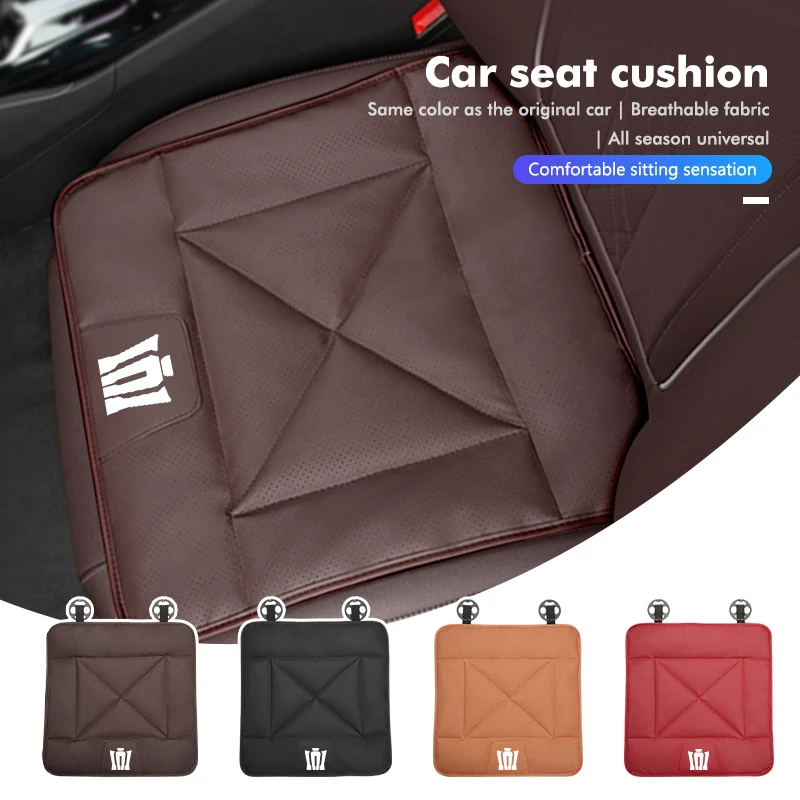 Car Perforated Model Cushion Soft Backrest Seat Cover Pad For Toyota Crown Yaris Corolla Prius Auris CHR Land Cruiser RAV4