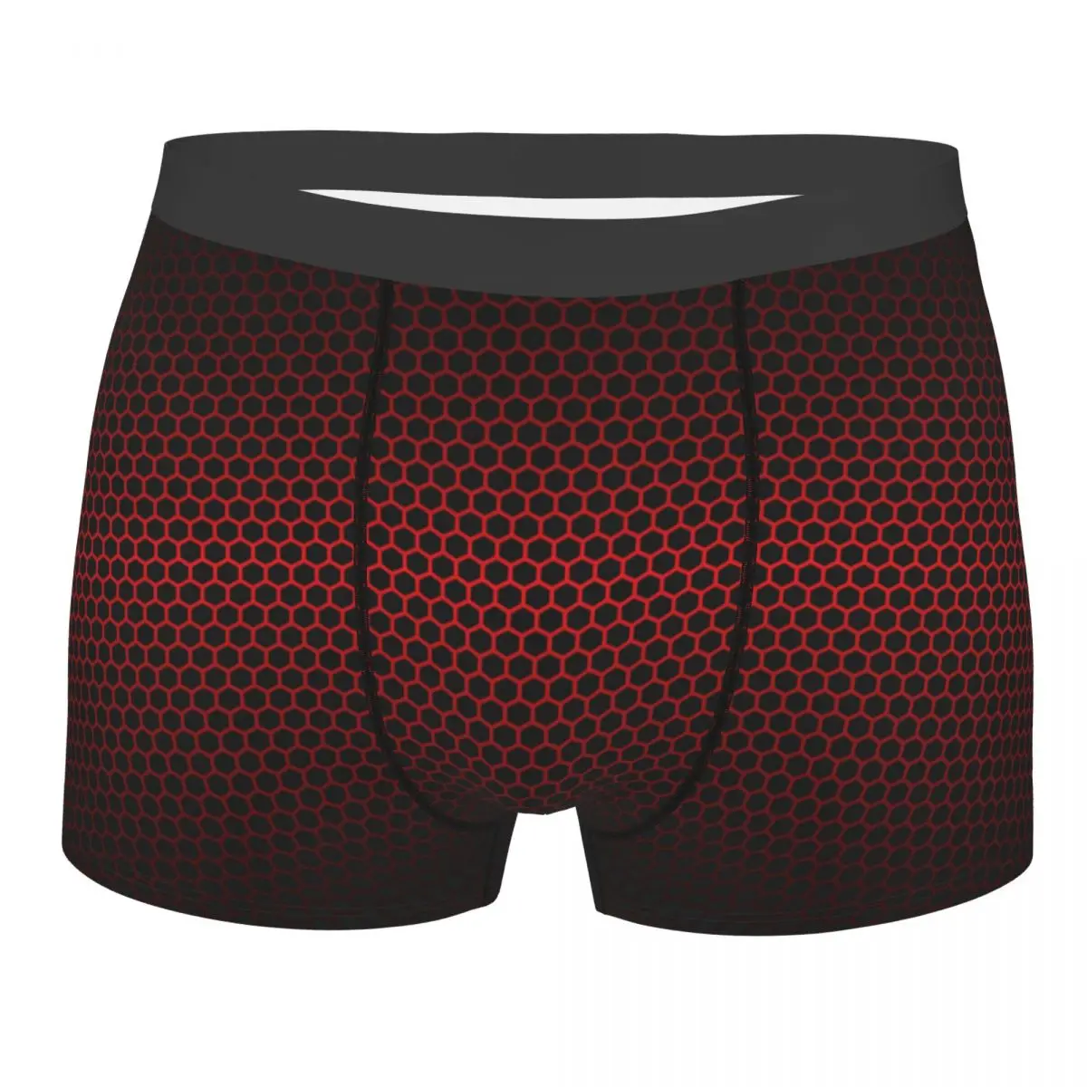 Custom Golf Ball Hexagons Pattern Boxers Shorts Mens Briefs Underwear Funny Underpants