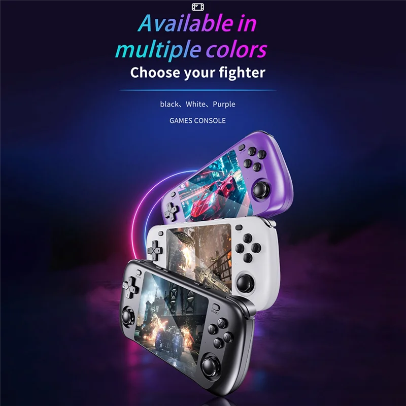 

ELECT-H36S 3.5 Inch Pocket Handheld Game Console 64G For PSP/PS1/GBA/SNES/NES Emulators Portable Video Gaming Players