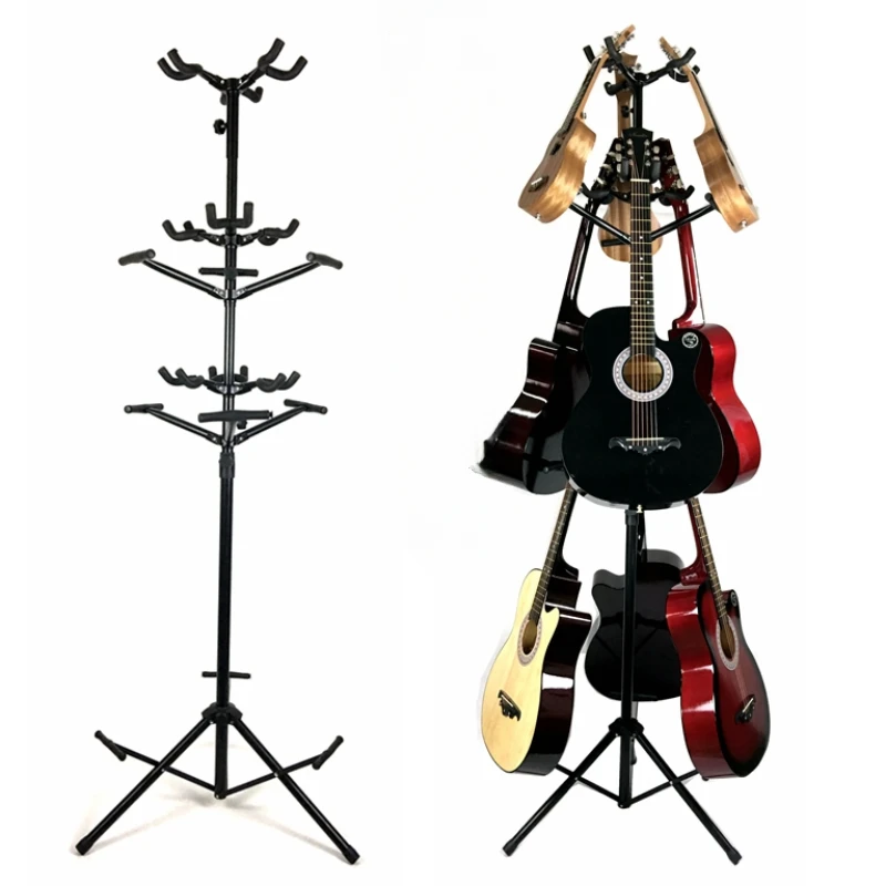 

Guitar stand 9 sets of nine-head ukulele display , multi-head guitar tree stand, vertical, multi-hand