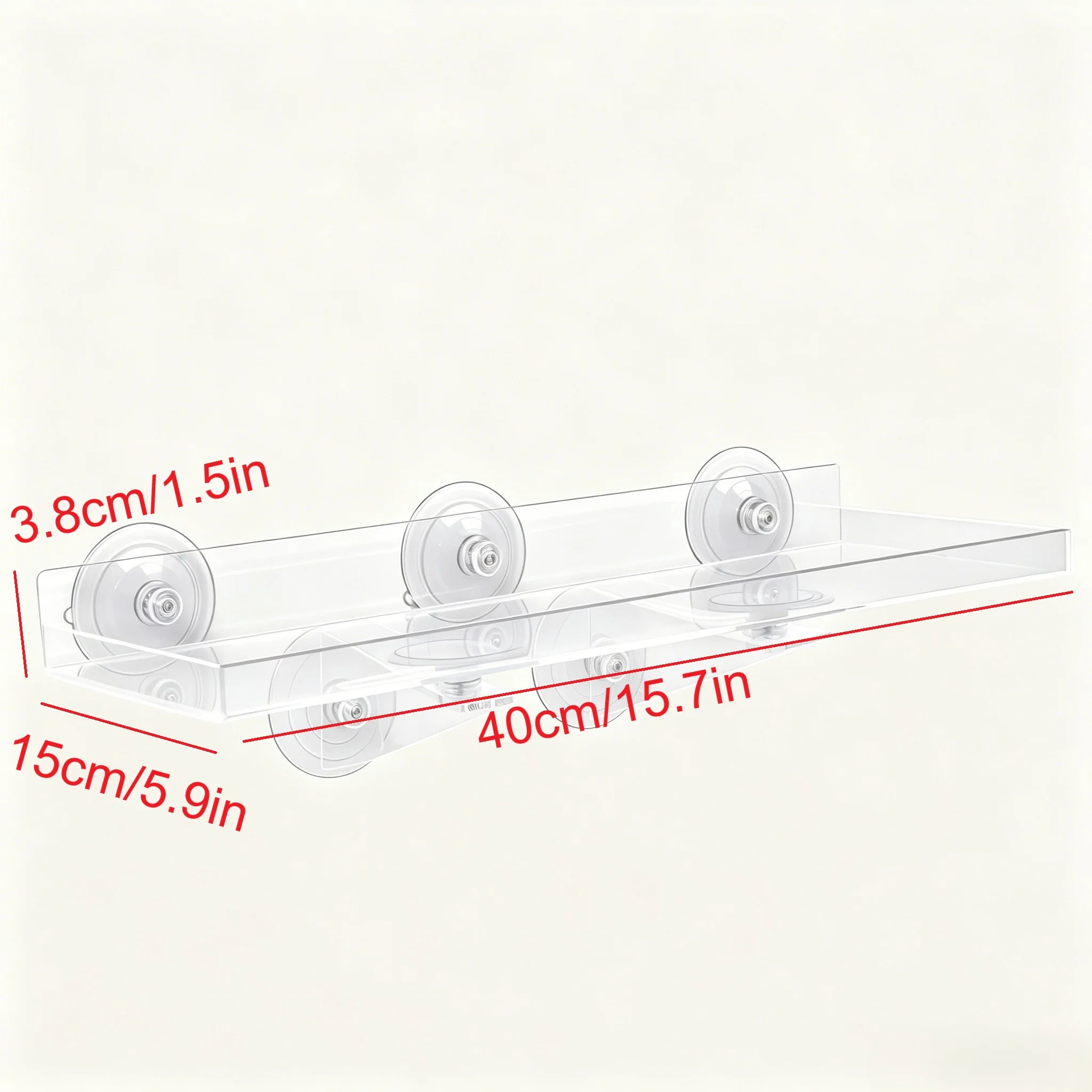 For Succulents And Herbs Indoor Garden Rack Suction Cup Shelf For Maximizing Sunlight Exposure Indoor Succulent Shelf