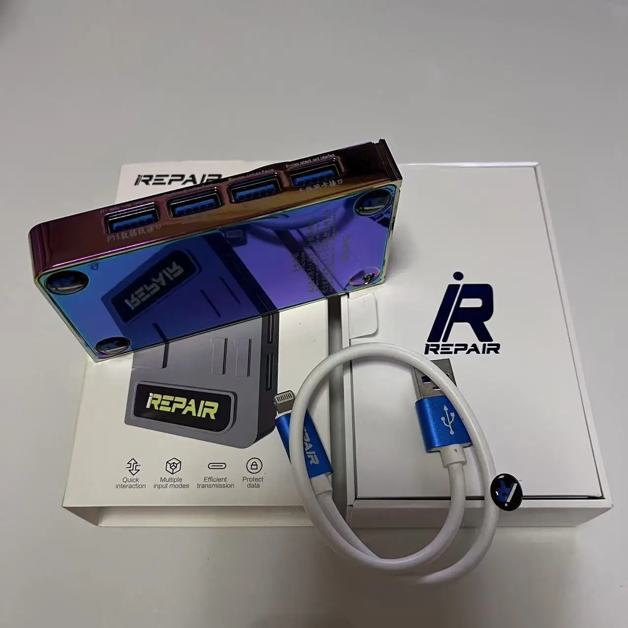 Repair P11 Jailbreak Box, Easy to Operation, Fast Purple Screen, Mobile Repair Tools, Black Box