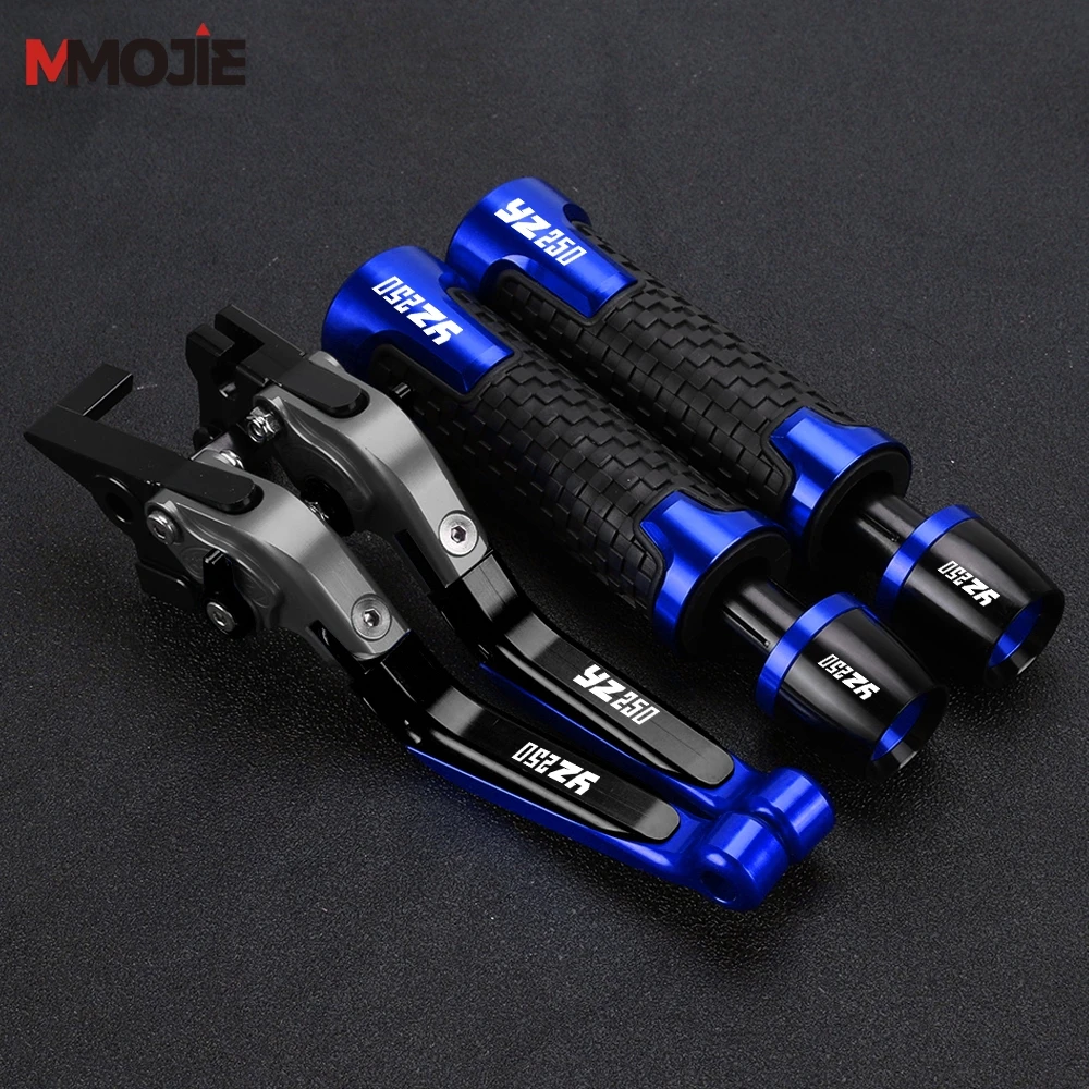 Moto PER YAMAHA YZ250 YZ 250 1989 1990 1991 1992 1993 1994-1995 Leve Freno Frizione 7/8 ''22mm Manubrio Manopole Estremità