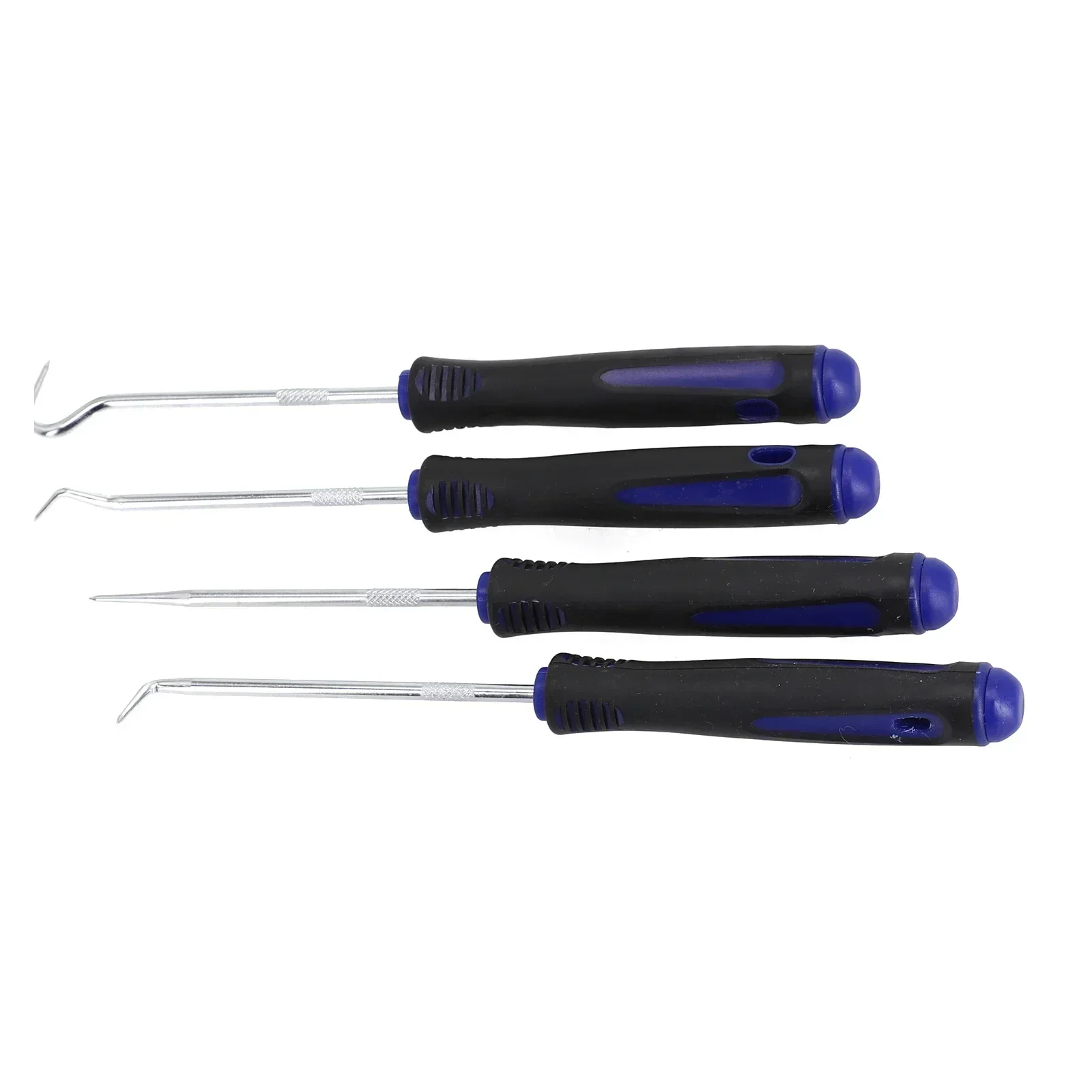 4Pcs 165mm Car Auto Vehicle Oil Seal Screwdrivers Set O-Ring Seal Gasket Puller Remover Pick Hooks Tools Sealing Tools Blue