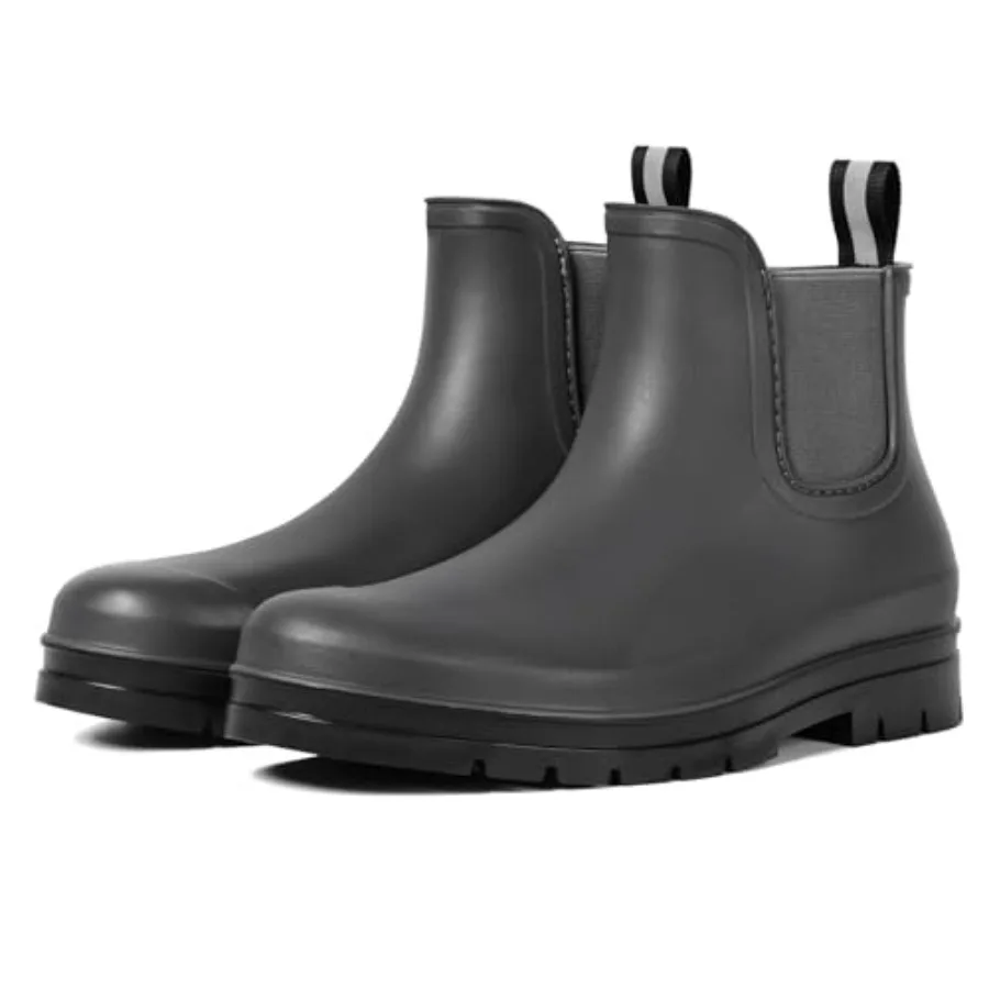 

Furuian Women's Ankle Rain Boots Waterproof Chelsea Rain Boots Rubber Boots Women Short Garden Boots Anti Slip Outdoor Lightwei
