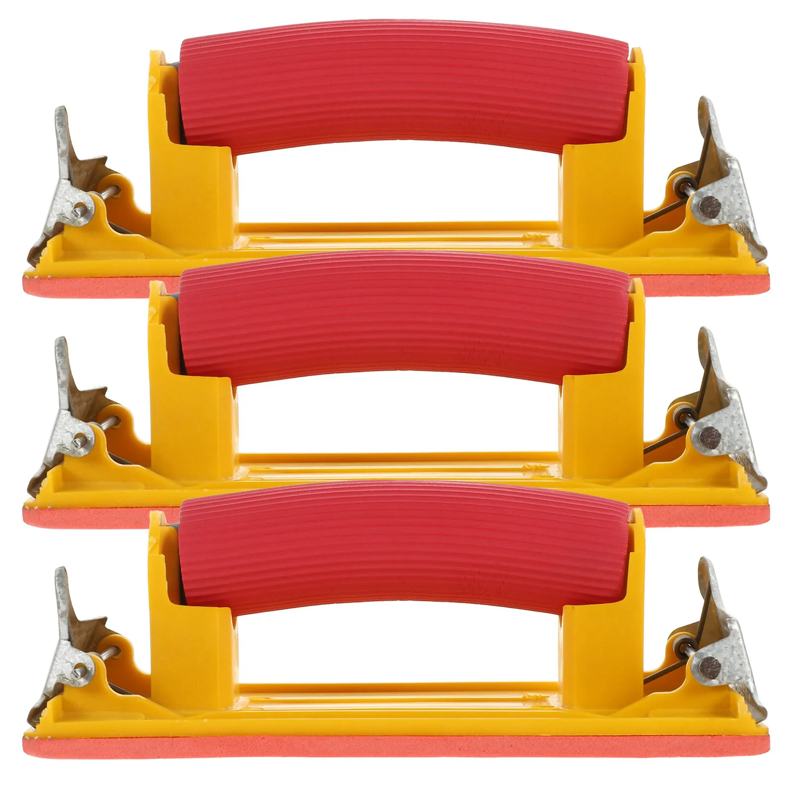 

3 шт. держатель наждачной бумаги, ручная шлифовальная машина для деревообработки, шлифовка гипсокартона, ручной шлифовальный инструмент, эргономичный, легкий, прочный, нескользящий