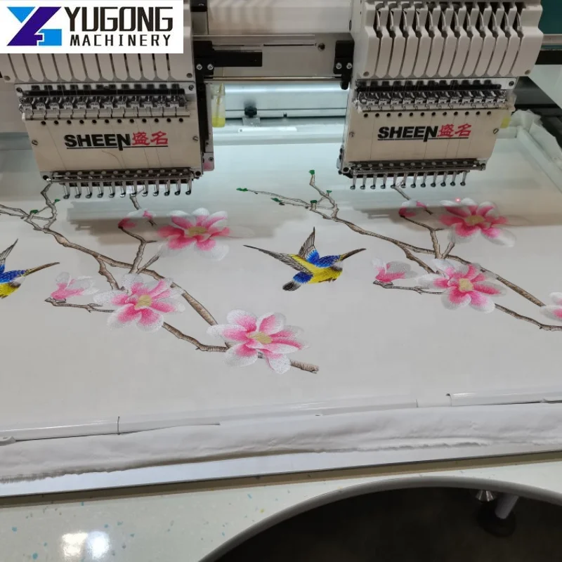 Sequin Computerized Embroidery Machine for India Market with Cheap Price Industrial Clothing Computer Embroidery Machine