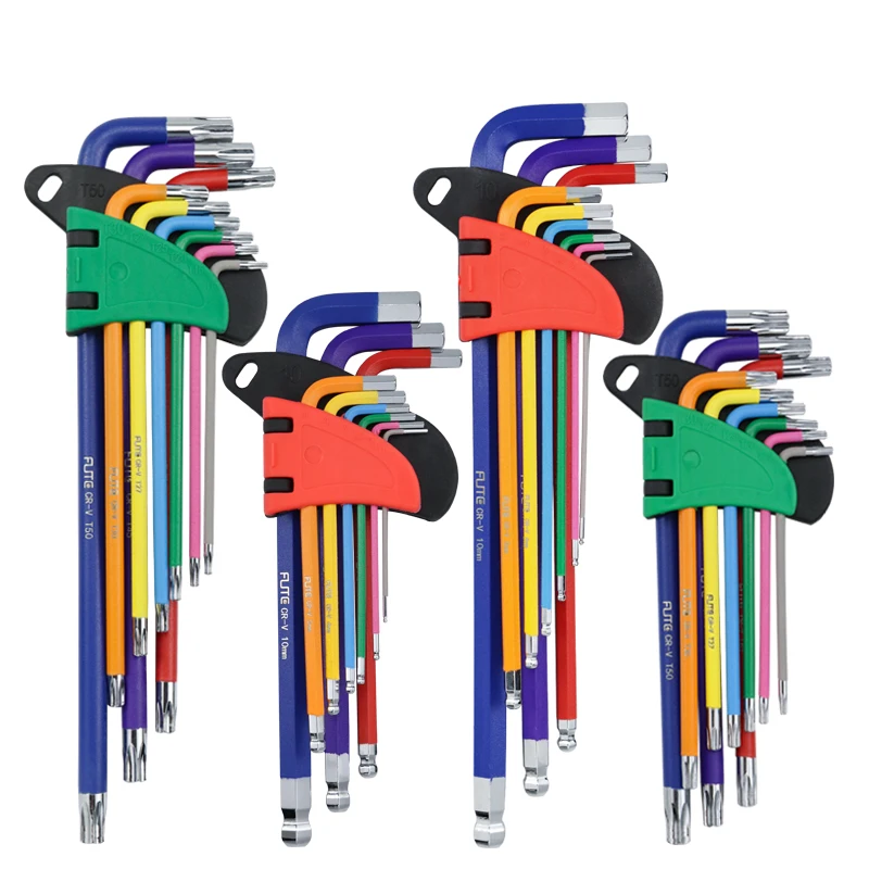 Allen Wrench Set Wrench L Wrench Keys Size Universal Allen Key Short Arm Vehicle Repair Tool Screwdriver Set Home Hand Tools Kit