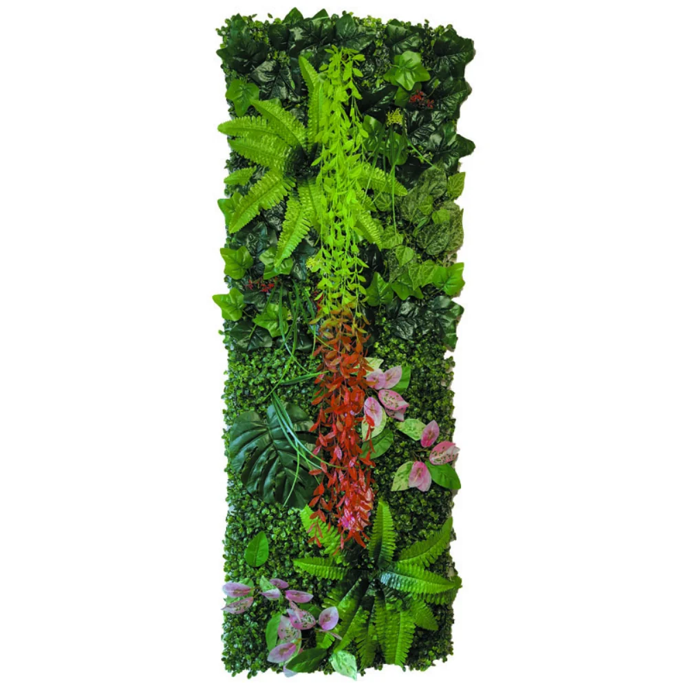 NEW 40*120cm Artificial Plants Grass Wall Panel Greenery Backdrop Suitable for Outdoor Indoor Garden Grass Plants For Home Decor