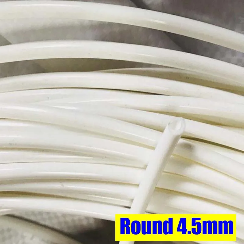 500g Hollow/Solid Round Plastic Rattan Material For Knit Repair Home Furniture Table Chair Hanging Basket Synthetic PE Rope