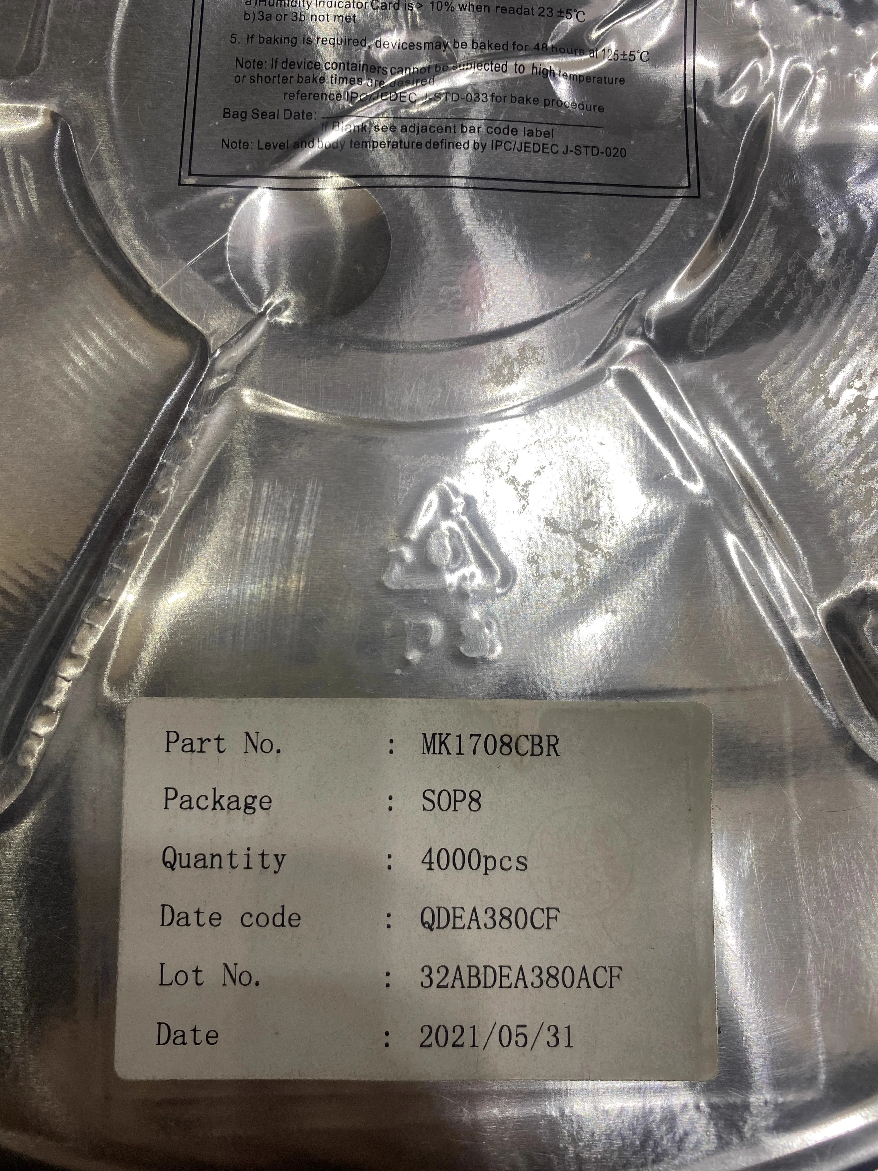 

10 шт. Совершенно новый оригинальный MK1708CBR SOP8 21+