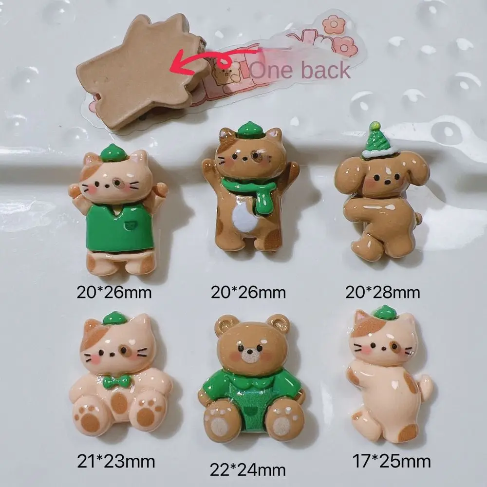 Resin Miniature Figurine Mini Bear Home Decoration DIY Garden Ornament Craft Kids Toys