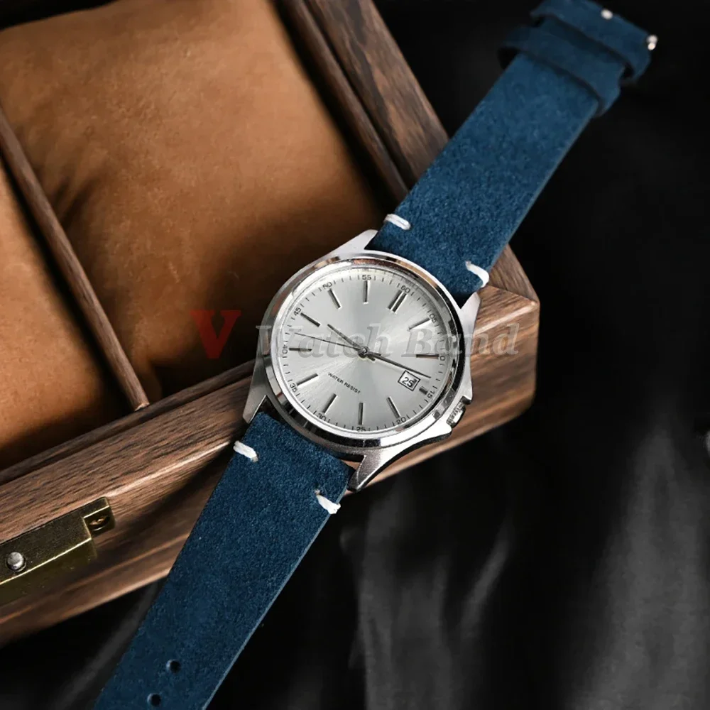 معصمه 20 مللي متر 22 مللي متر 14 مللي متر 16 مللي متر 18 مللي متر الإفراج السريع لينة الجلد المدبوغ حزام الأخضر براون حزام (استيك) ساعة جلد العجل سوار النساء والرجال اكسسوارات