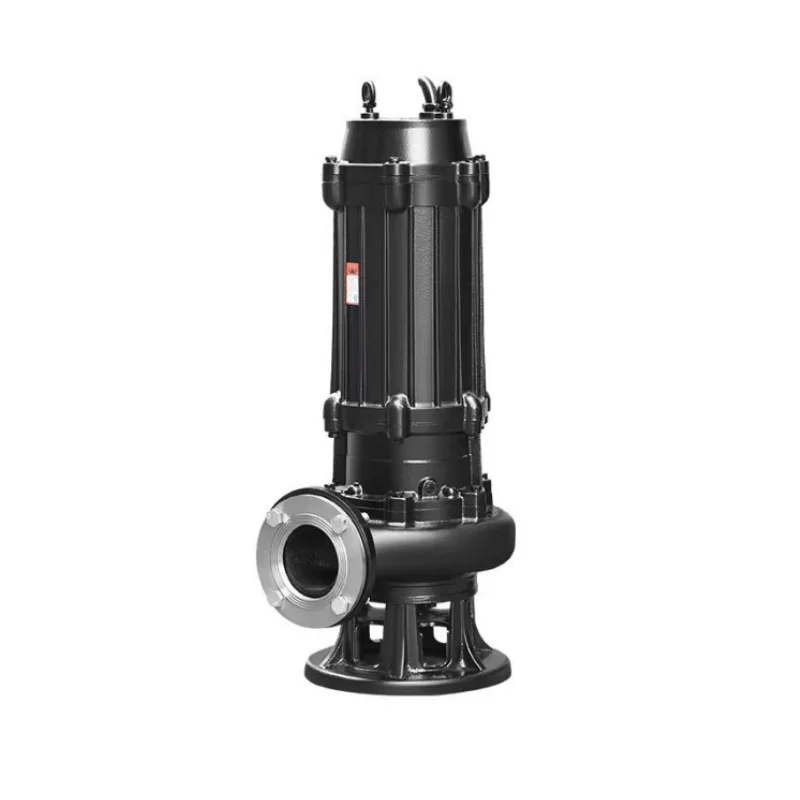 Bomba de aguas residuales sumergible centrífuga industrial para tratamiento de deshidratación de alta presión de aguas residuales y sucias