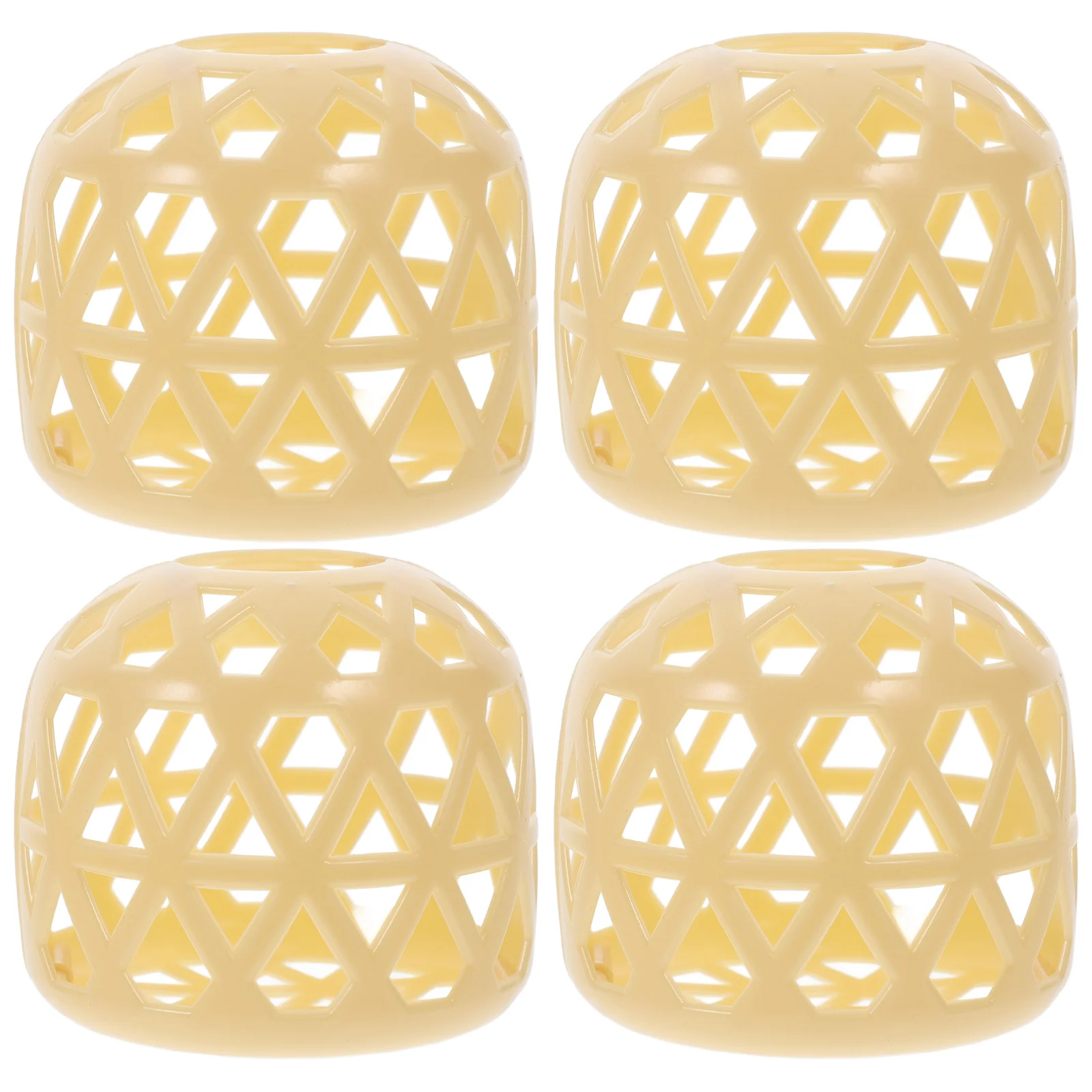 

10Pcs Plastic DIY Imitation Woven Mini Lanterns Small Lanterns for Festive Crafts Decorative Lantern Material Tiny Lantern Decor