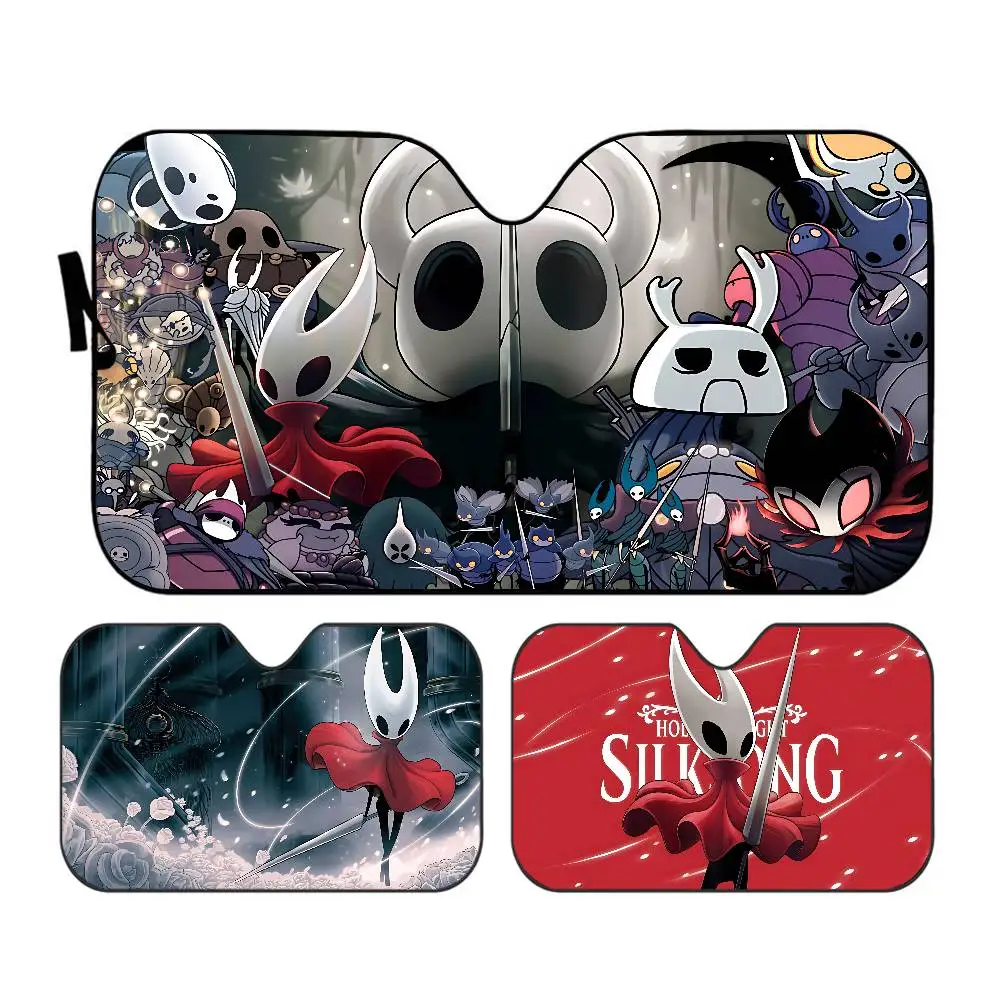 

Game H-Hollows K-Knights Car Sunshade Window Sunshade Sunblock Front Windshield Hood Interior Front Baffle Double Ring Sunshade