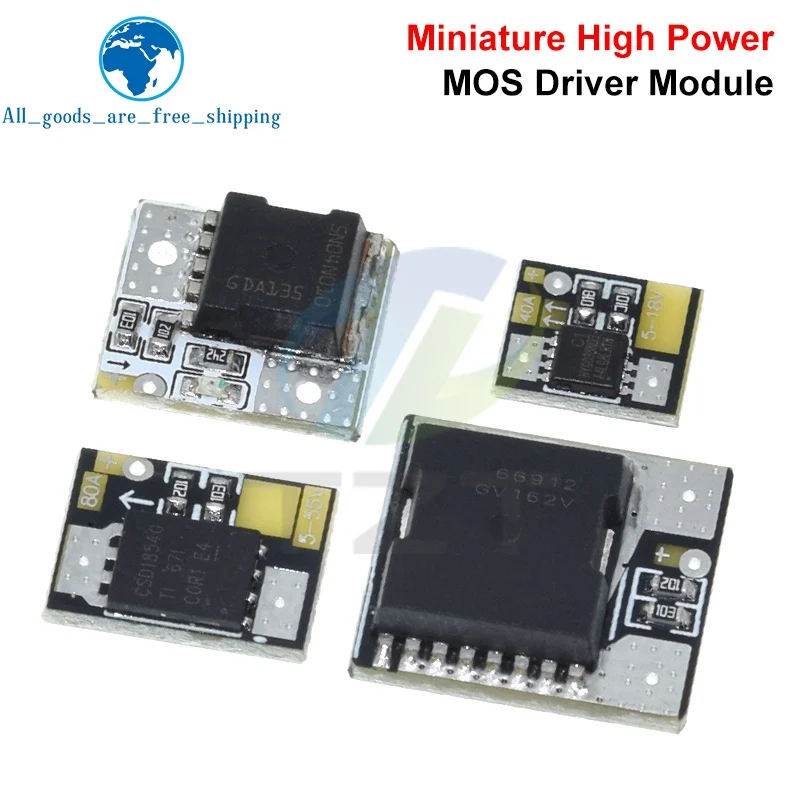 

1/5PCS Mini High Power MOS Trigger Switch Drive Module Field Effect Tube PWM Regulation Electronic Switch Control Panel