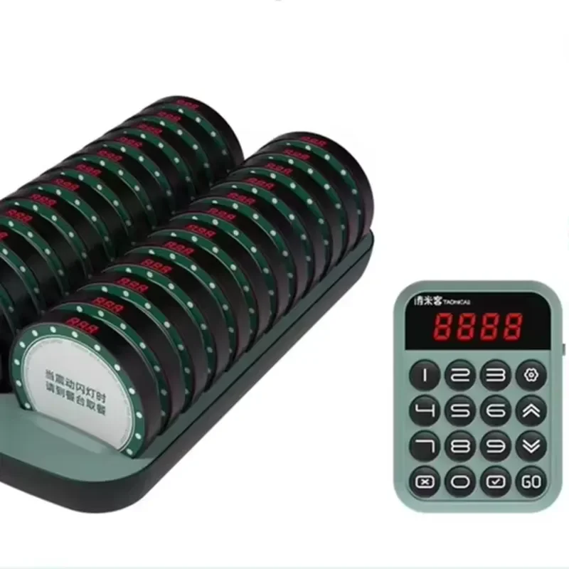 Fast Food Restaurant Customer Pick-Up Call-In Queue Management Terminal with Free Logo Customization Compatible Laptop/Tablet