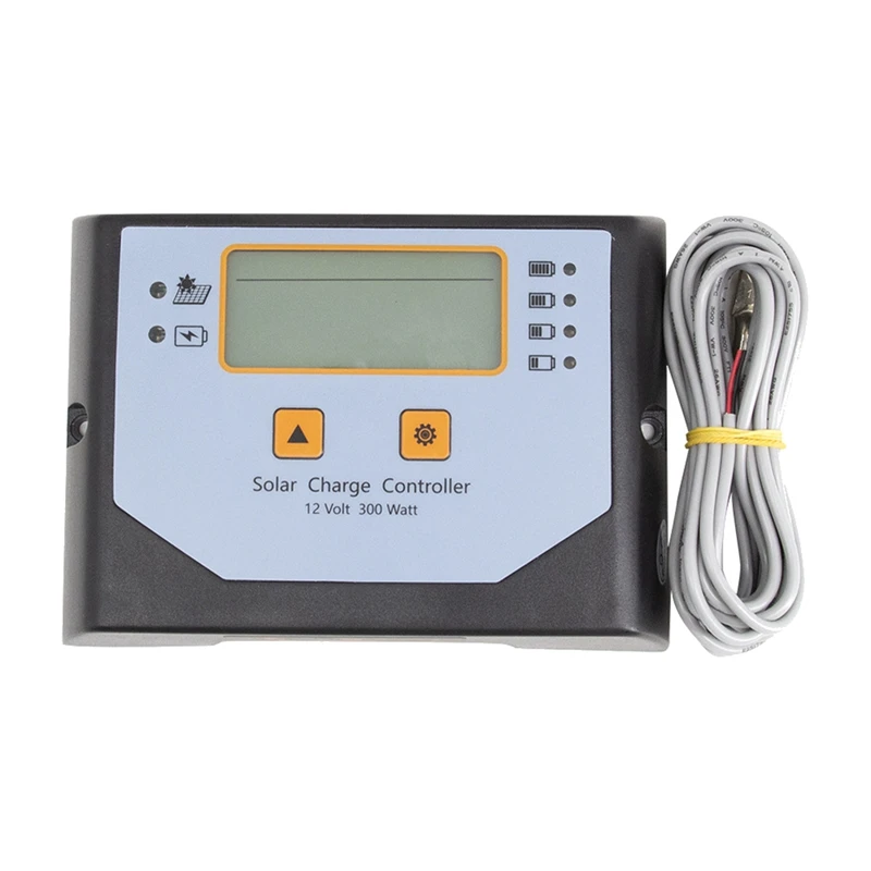 

1Set 12V/24V Flat Panel Solar Controller Embedded LCD Screen Solar Charge Controller