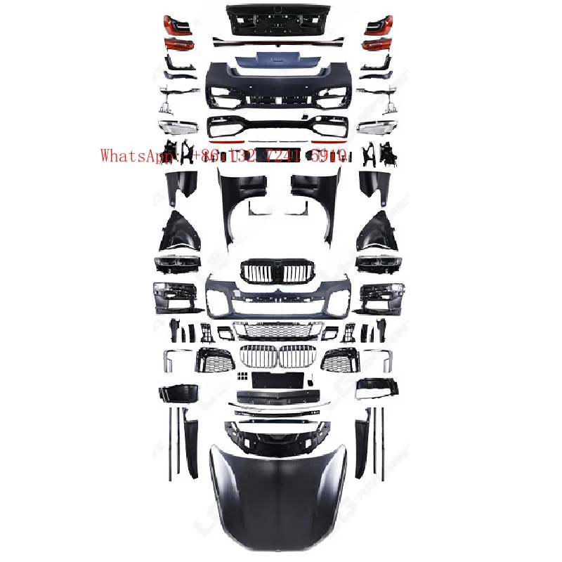 Suitable for upgrading 7Series F01/F02 to G11/G12/M760 models,including body kit upgrades,front and rear headlights and tailligh