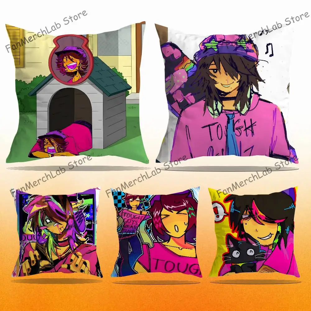 

R-RegretevatorS I-InfectedS Pillowcase Pillowslip Cushion Plush Boys Girls Cartoon Anime Kawaii Decoration Kids Birthday Gifts