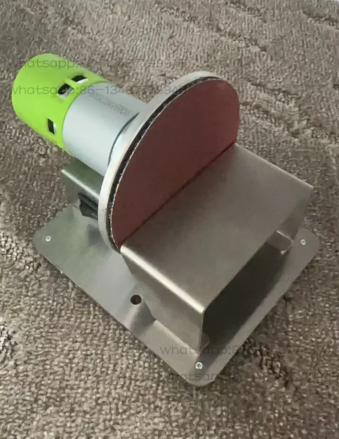 Disc Sander Polishing Machine Sanding Machine Flat Surface Grinder Sand Belt Sander with Sanding Pad